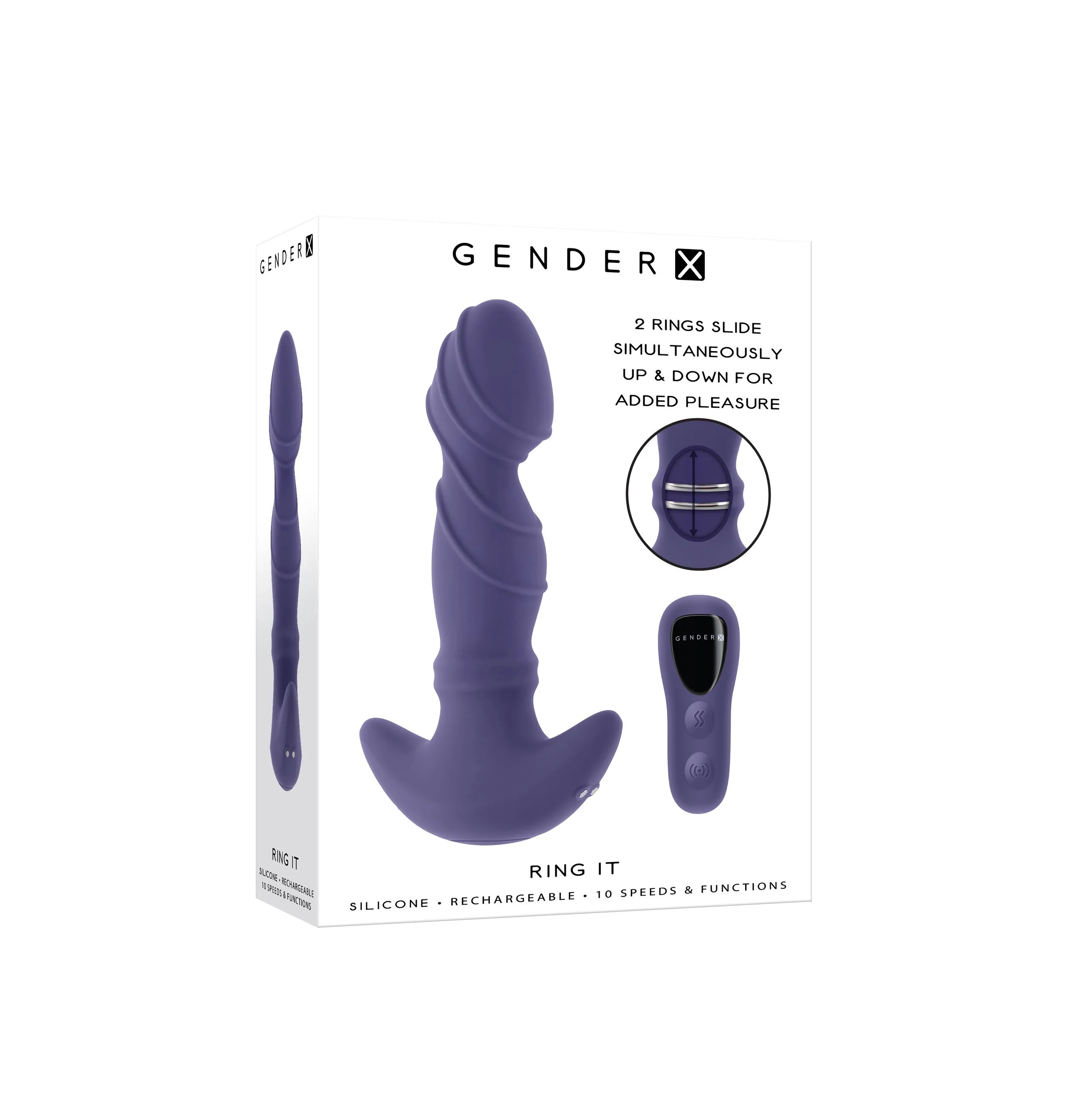 Gender X - Ring It Prostaat Vibrator - 16,5 cm