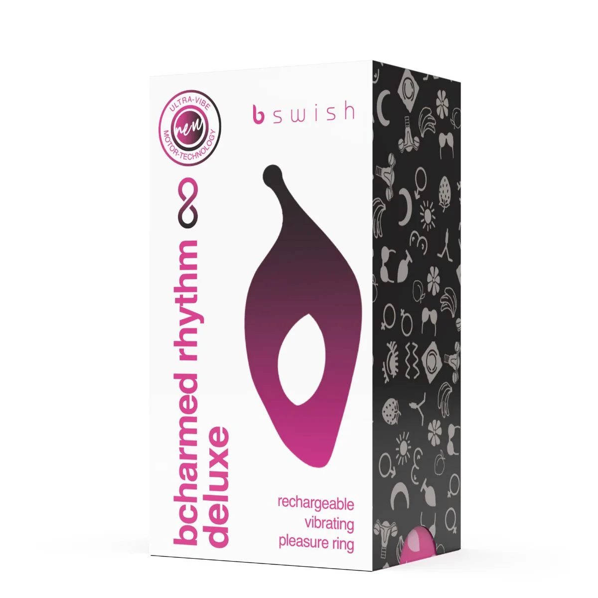 Bswish - Bcharmed Rhythm Infinite Deluxe Koppelvibrator - Zwart