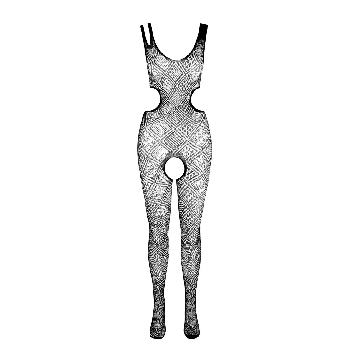 Passion - BS085 Catsuit - Zwart