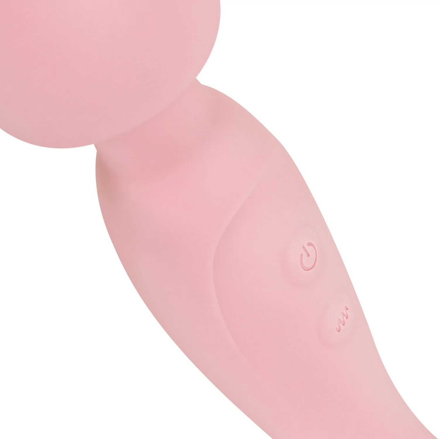 Good Vibes Only - Dubbelzijdige Wand Vibrator - Soft Silicone - Roze
