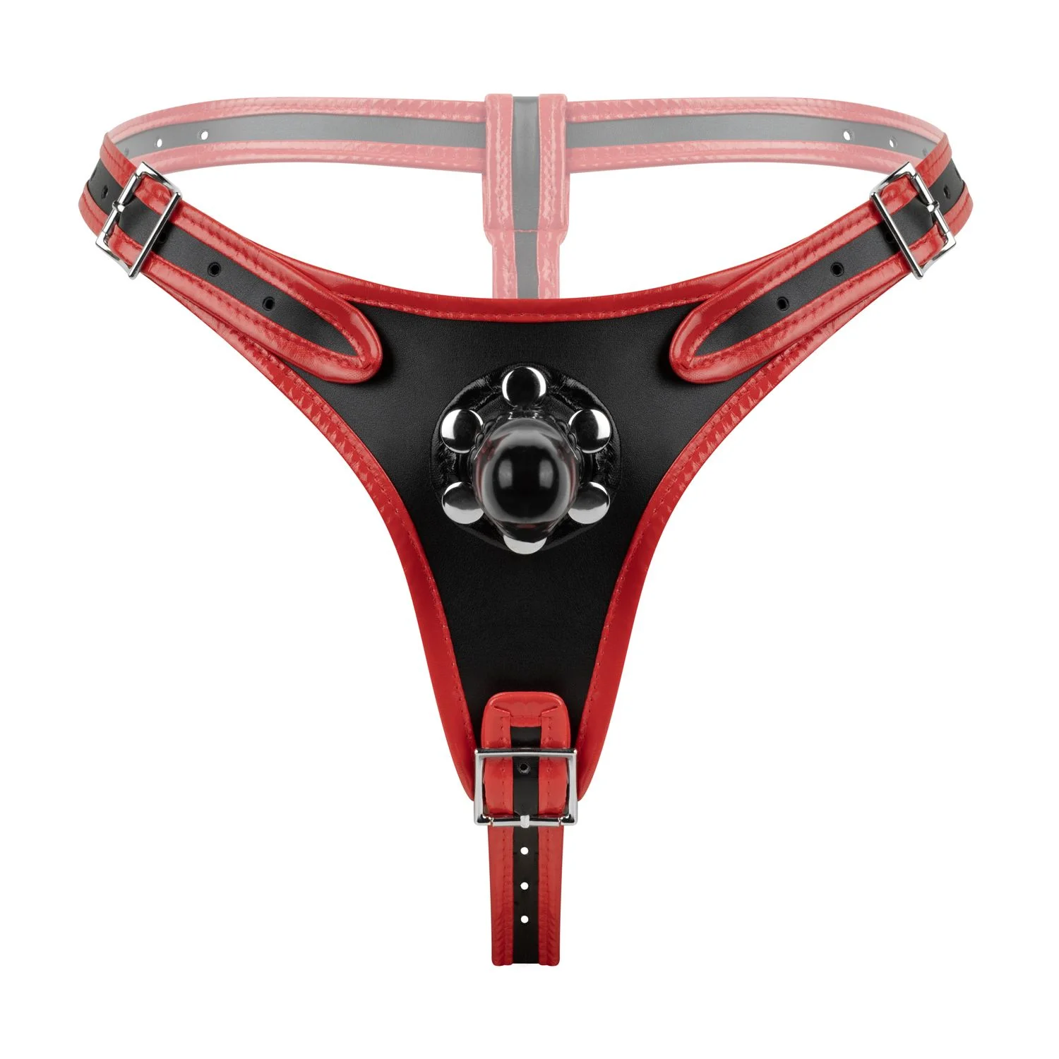Fetish - Triple Dildo Strap-On Harness