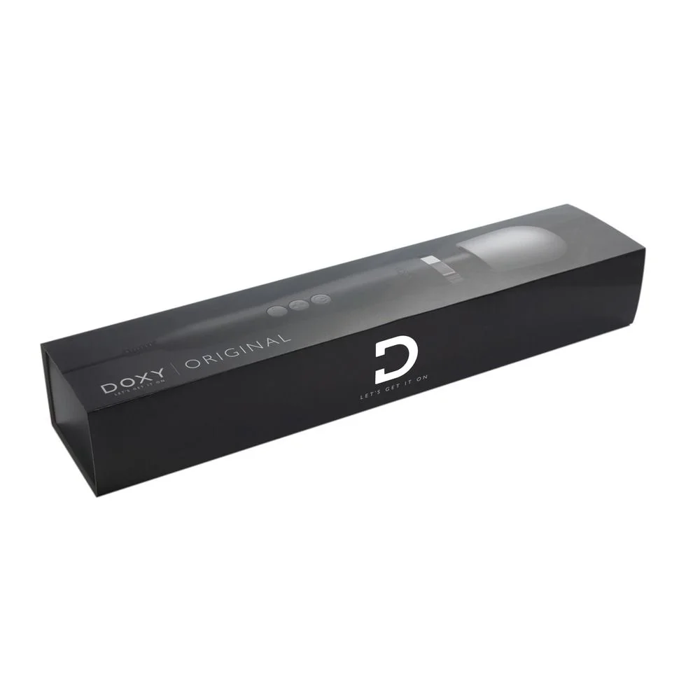 Doxy Wand Vibrator Original - Zwart