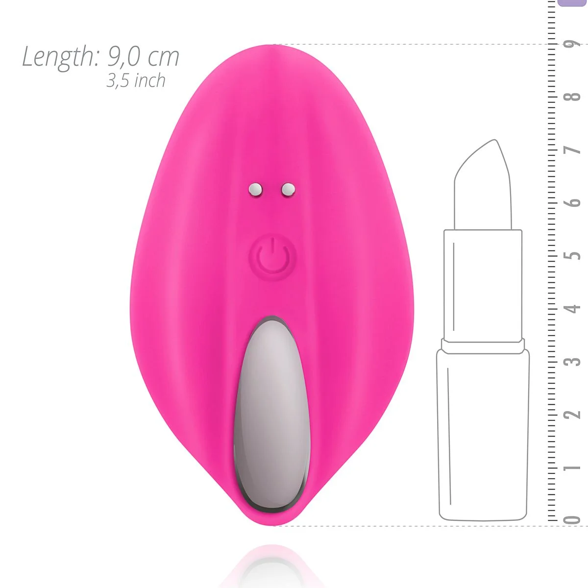 Teazers – Panty Pleasure Clitoris Vibrator – Roze