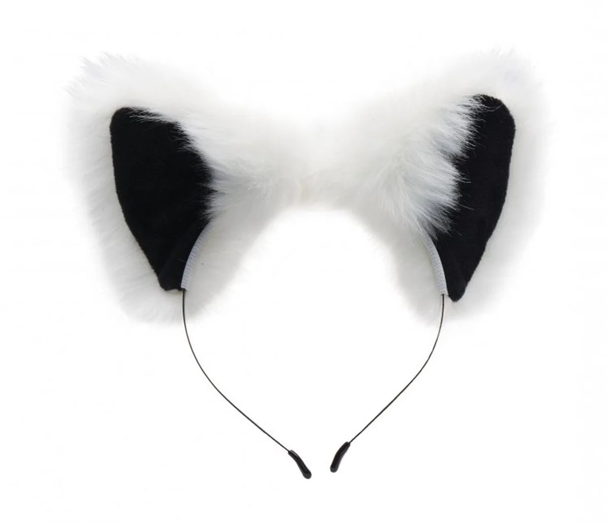 White Fox Buttplug & Haarband Set