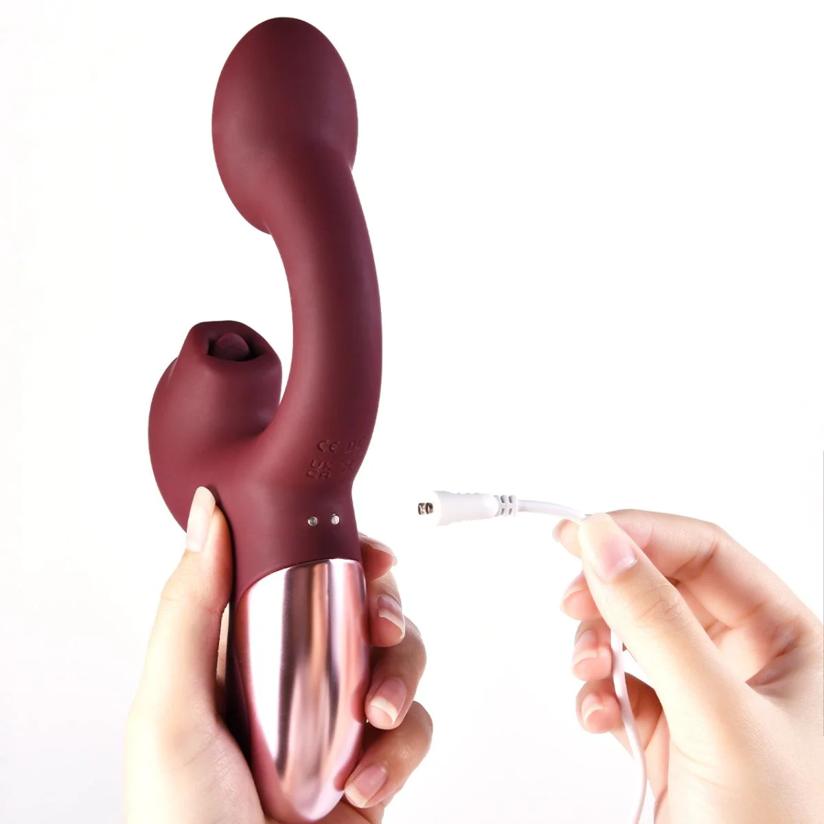 Magic Motion – Magic Ponder Vibrator met Lick & G-Spot Functie – Rood
