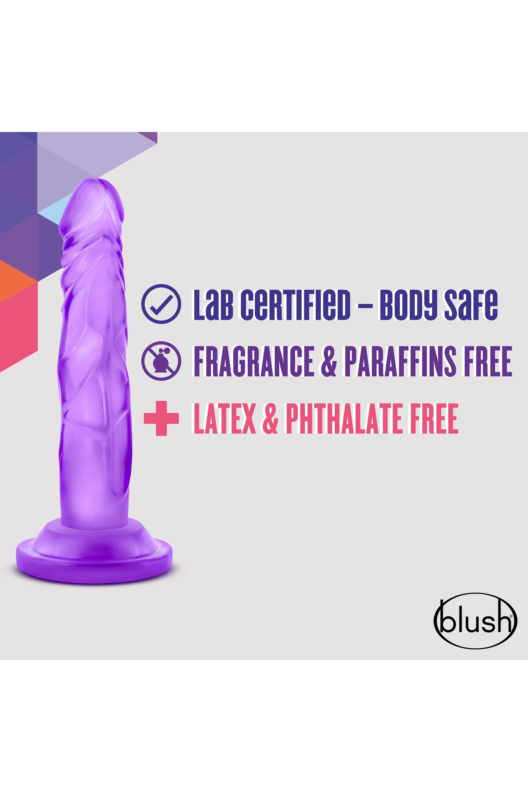 B Yours - Naturally Yours Mini Cock - Paars