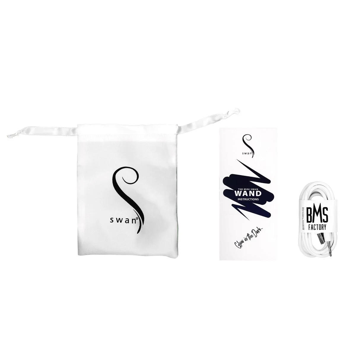 Swan - The Mini Swan Wand Glow In The Dark Blue