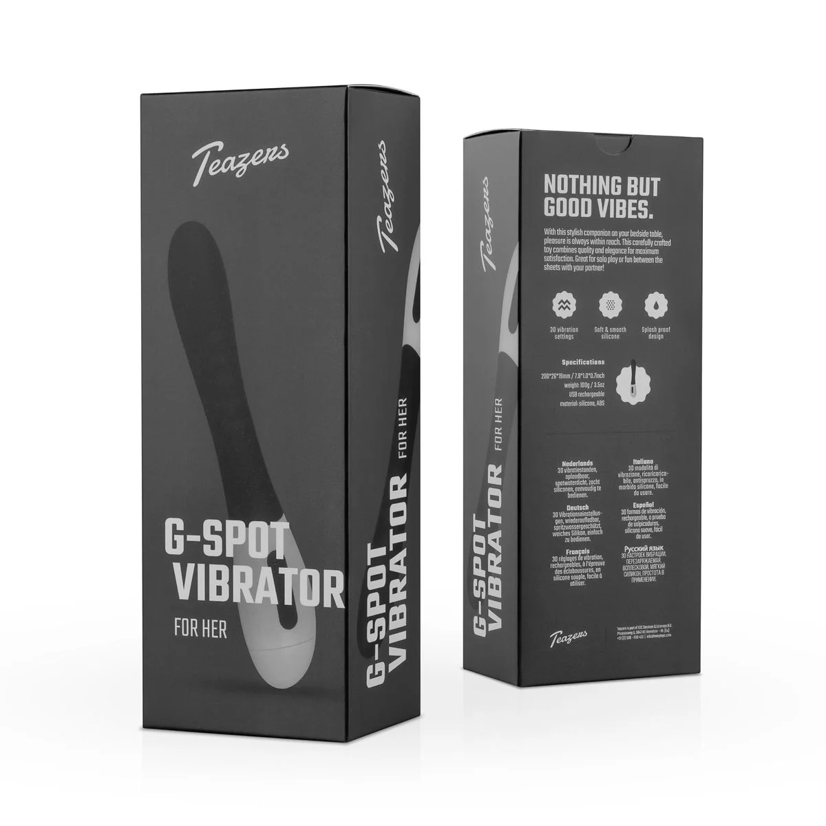 Teazers G-spot Vibrator - Zwart