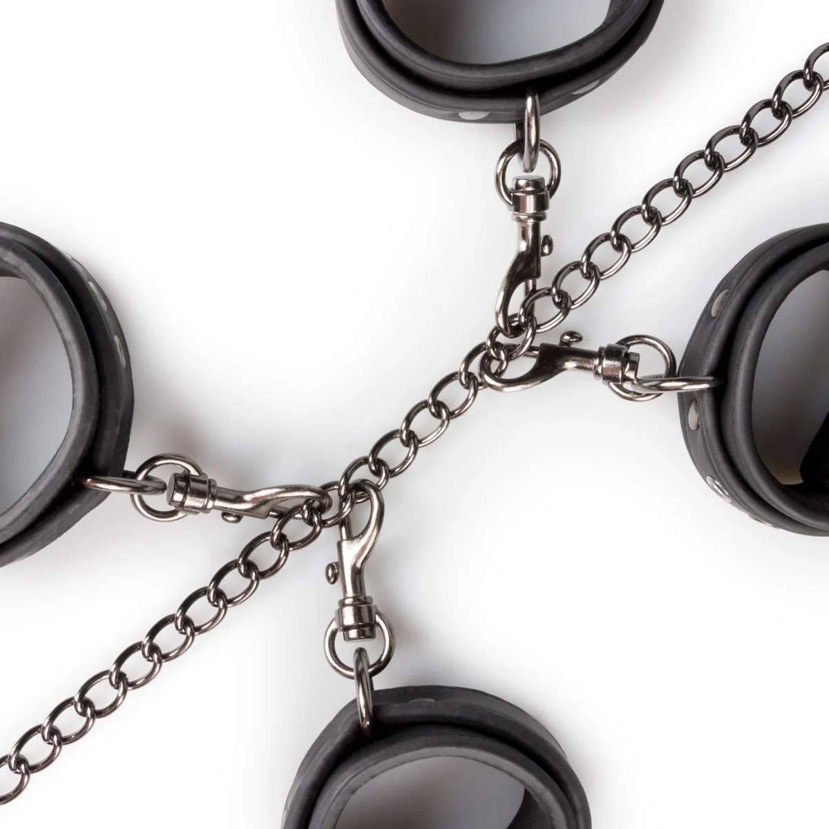 Fetish - Bondage Set - Halsband en Hand - en Enkelboeien