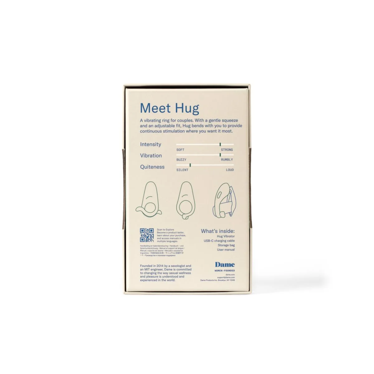 Dame - Hug Verstelbare Cock Ring - Fir