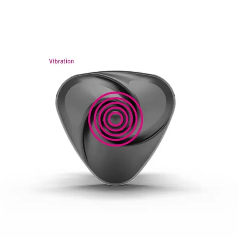 Mystim - Hearts Desire eStim Lay-On Vibrator Zwart
