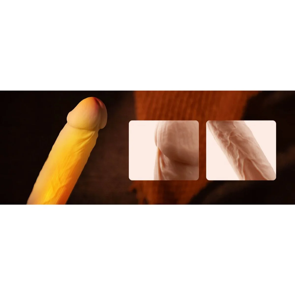 HoneyPlayBox – Luis Thrusting Warming Dildo – 21.99 cm