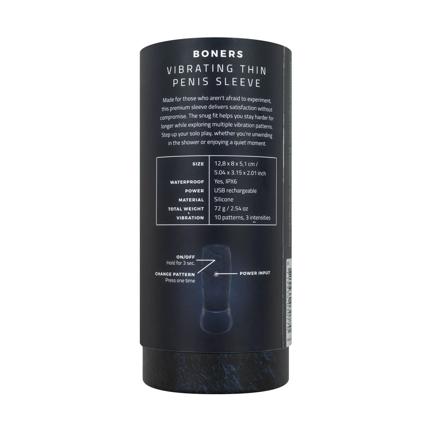 Boners - Vibrerende Penis Sleeve - Blauw