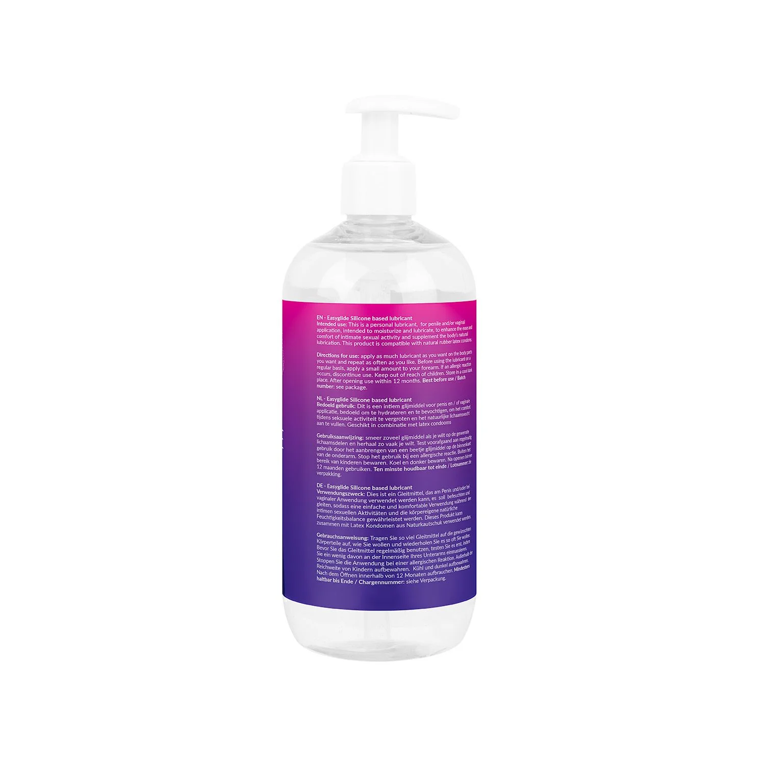 EasyGlide Siliconen Glijmiddel 500 ml