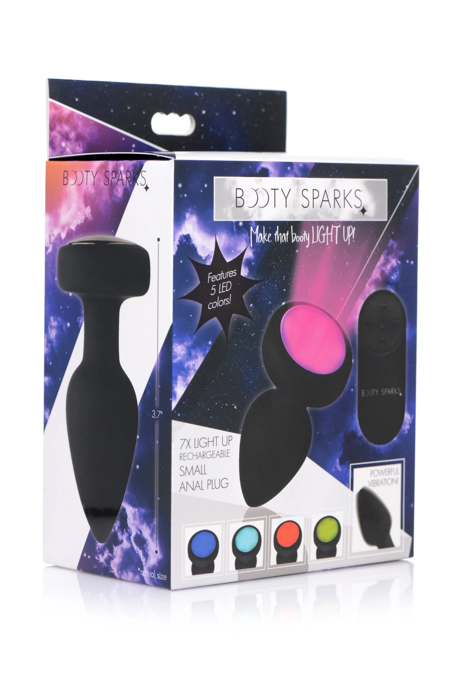BOOTY SPARKS - Light Up Compacte Anaalplug