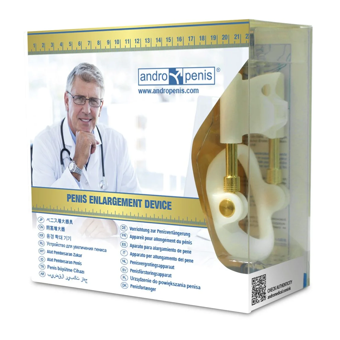 Andromedical - Andropenis Goud Penisverlenger