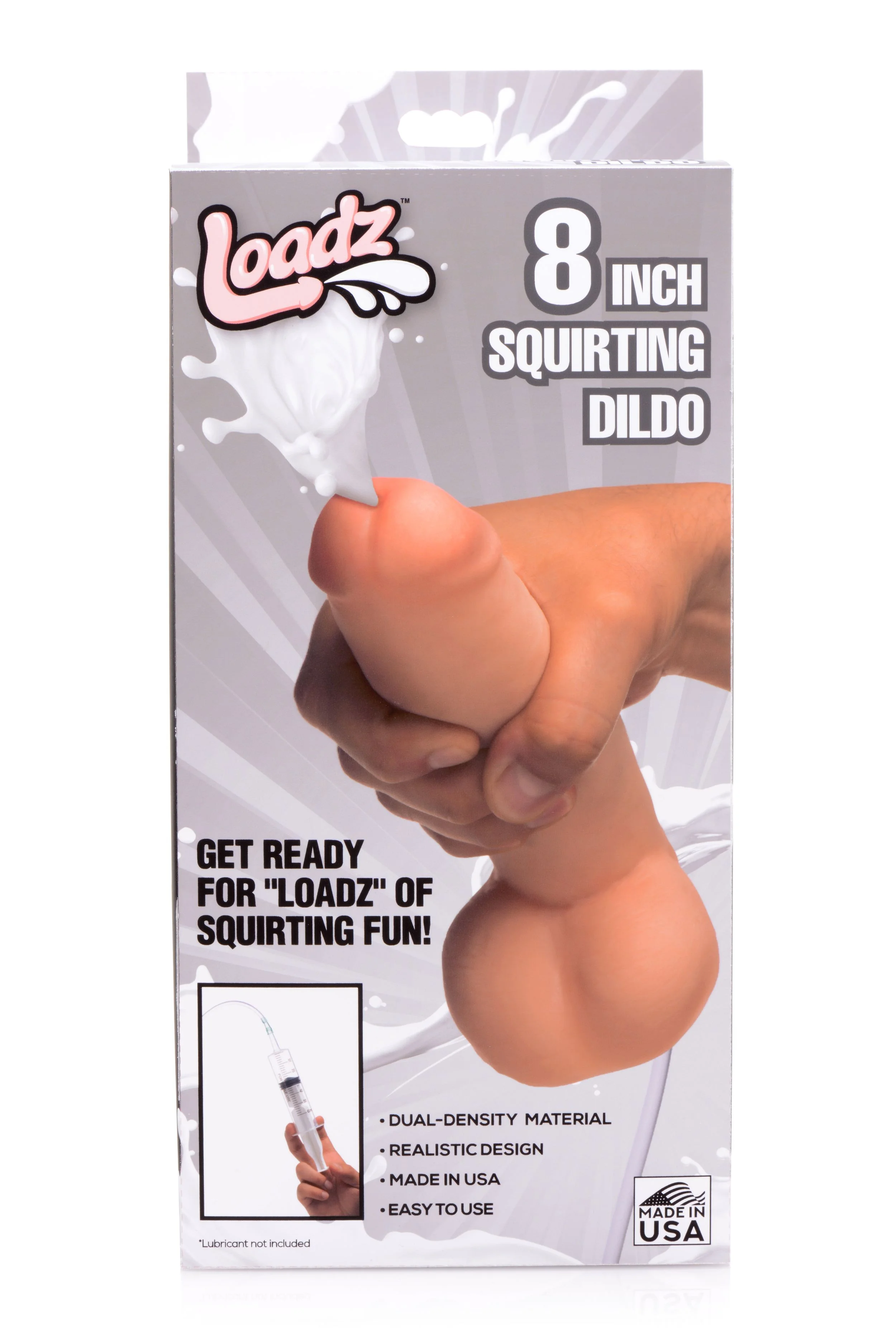 Dual Density Spuitende Dildo - 20 cm