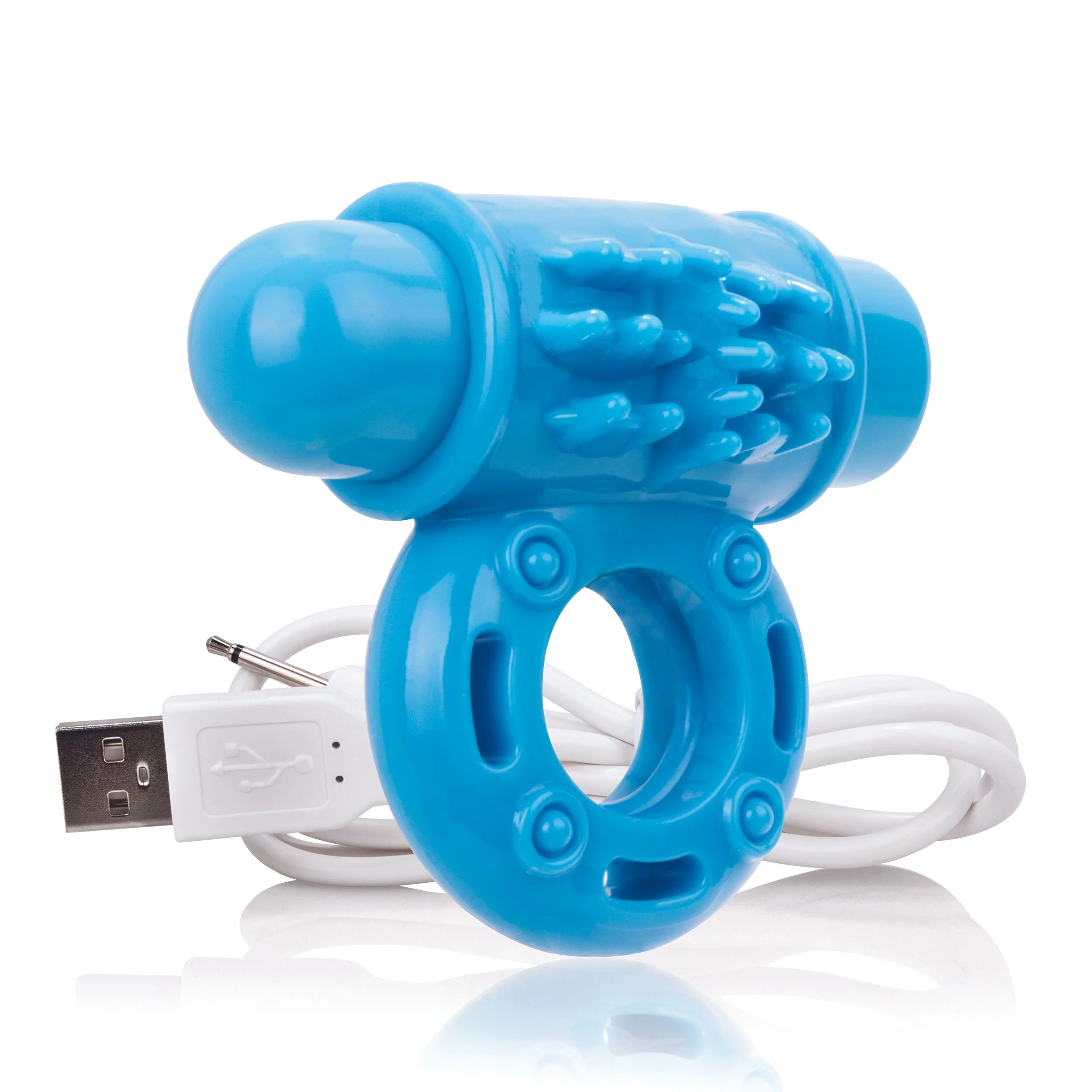 The Screaming O - Charged OWow Vibe Ring Blauw