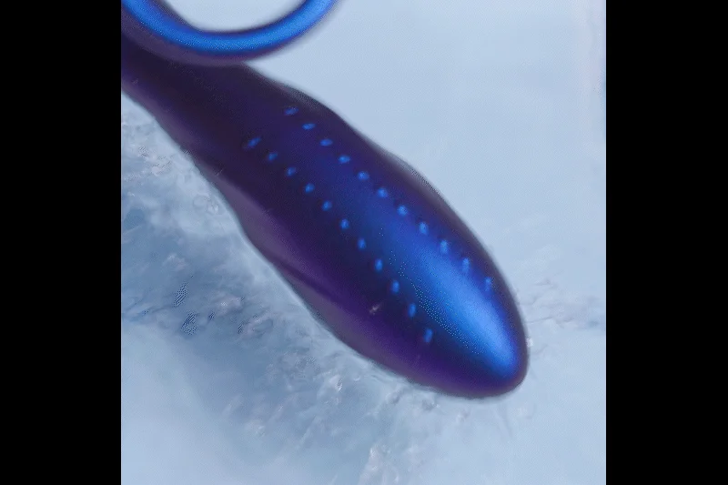 Hueman - Black Hole Anaal Vibrator Met Cockring