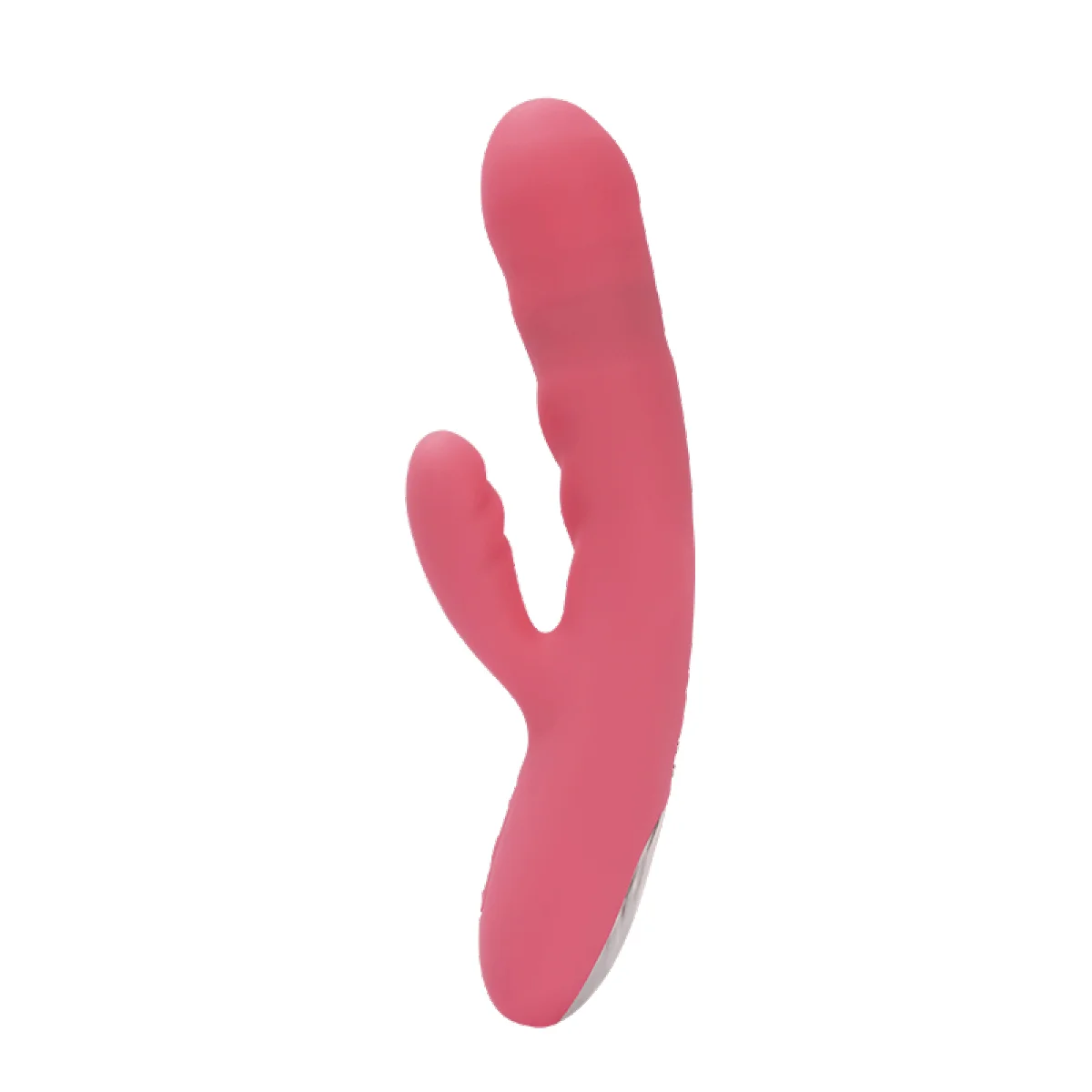 SVAKOM - Avery Thrusting Rabbit Vibrator - Aardbei Roze
