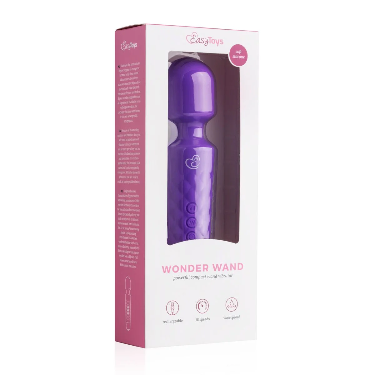 Mini Wand Vibrator - Paars