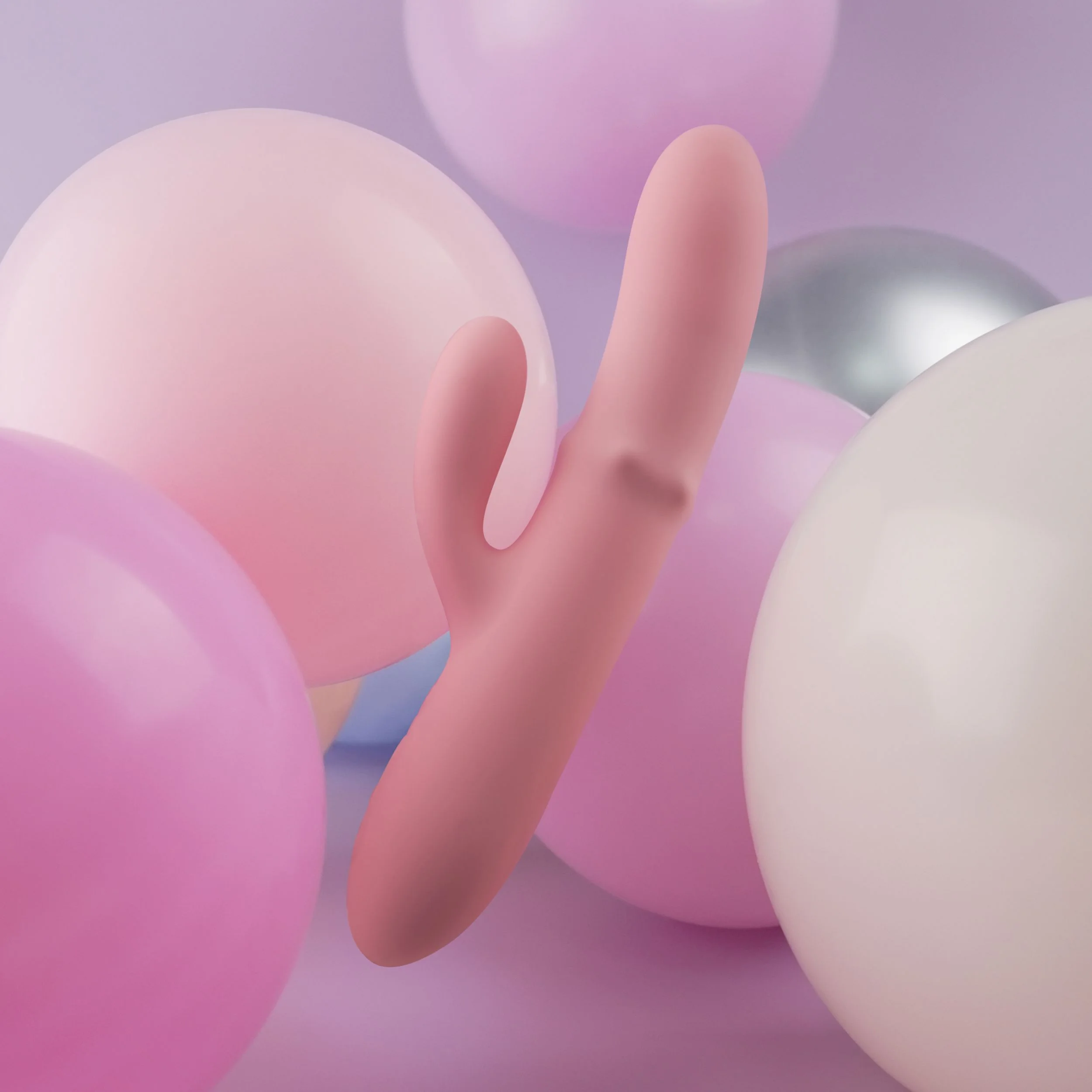 SVAKOM - Mora Neo Interactieve Stotende Vibrator - Peach