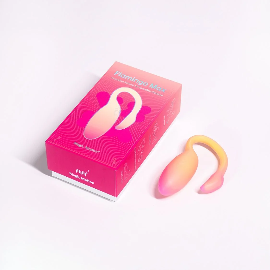 Magic Motion - Flamingo Max Vibrerend Ei en Kegeltrainer in 1  - Oranje