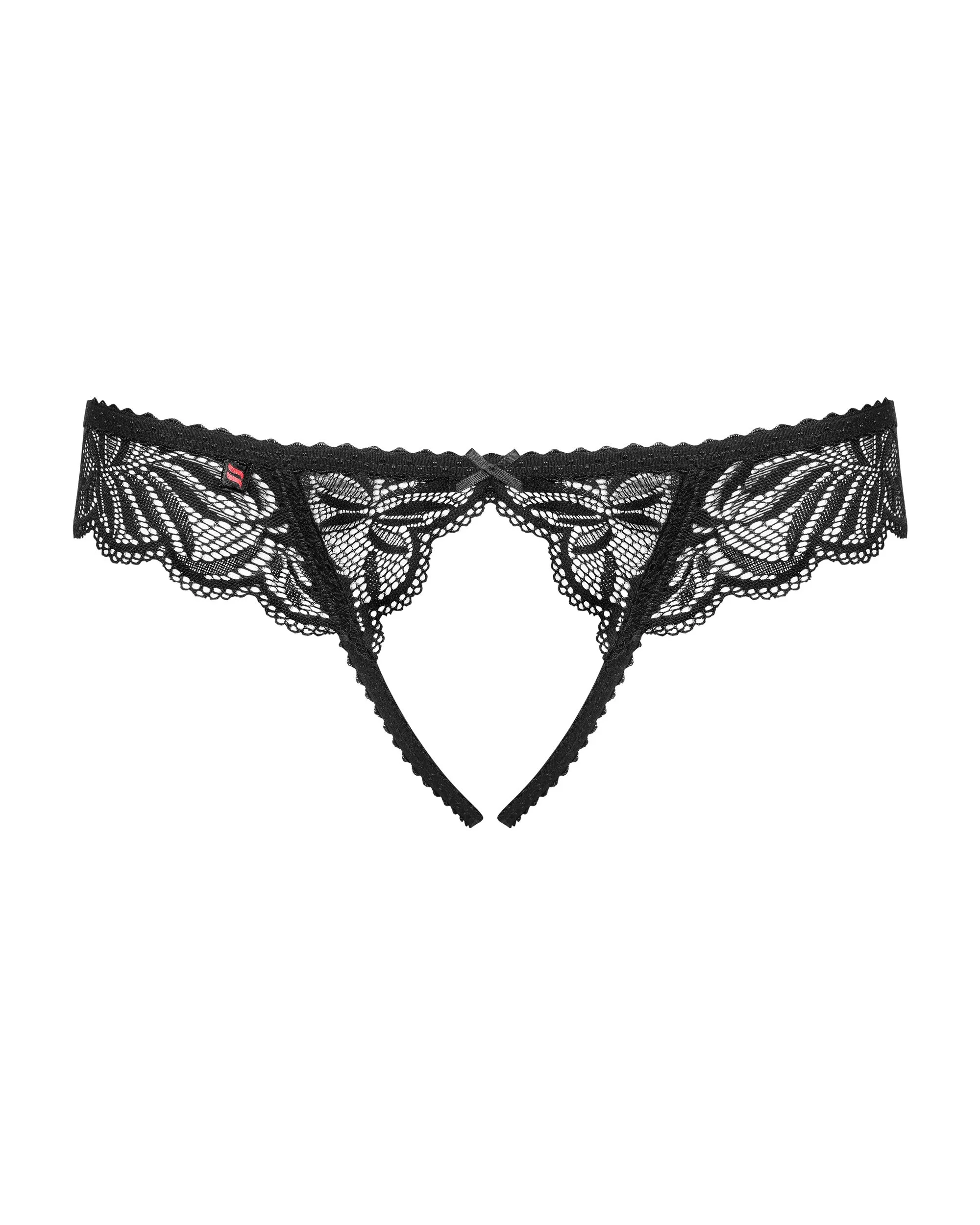 Obsessive - Contica Kruisloze Slip - Zwart