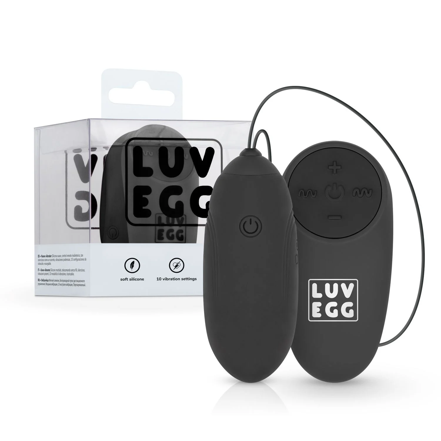 LUV EGG - Zwart