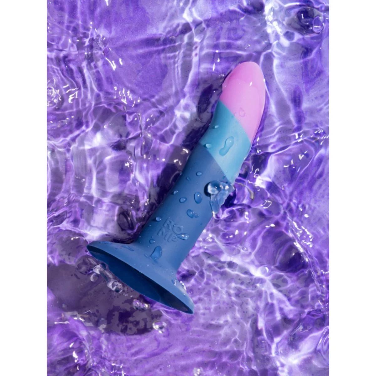 ROMP – Piccolo Vibrerende Dildo – Blauw
