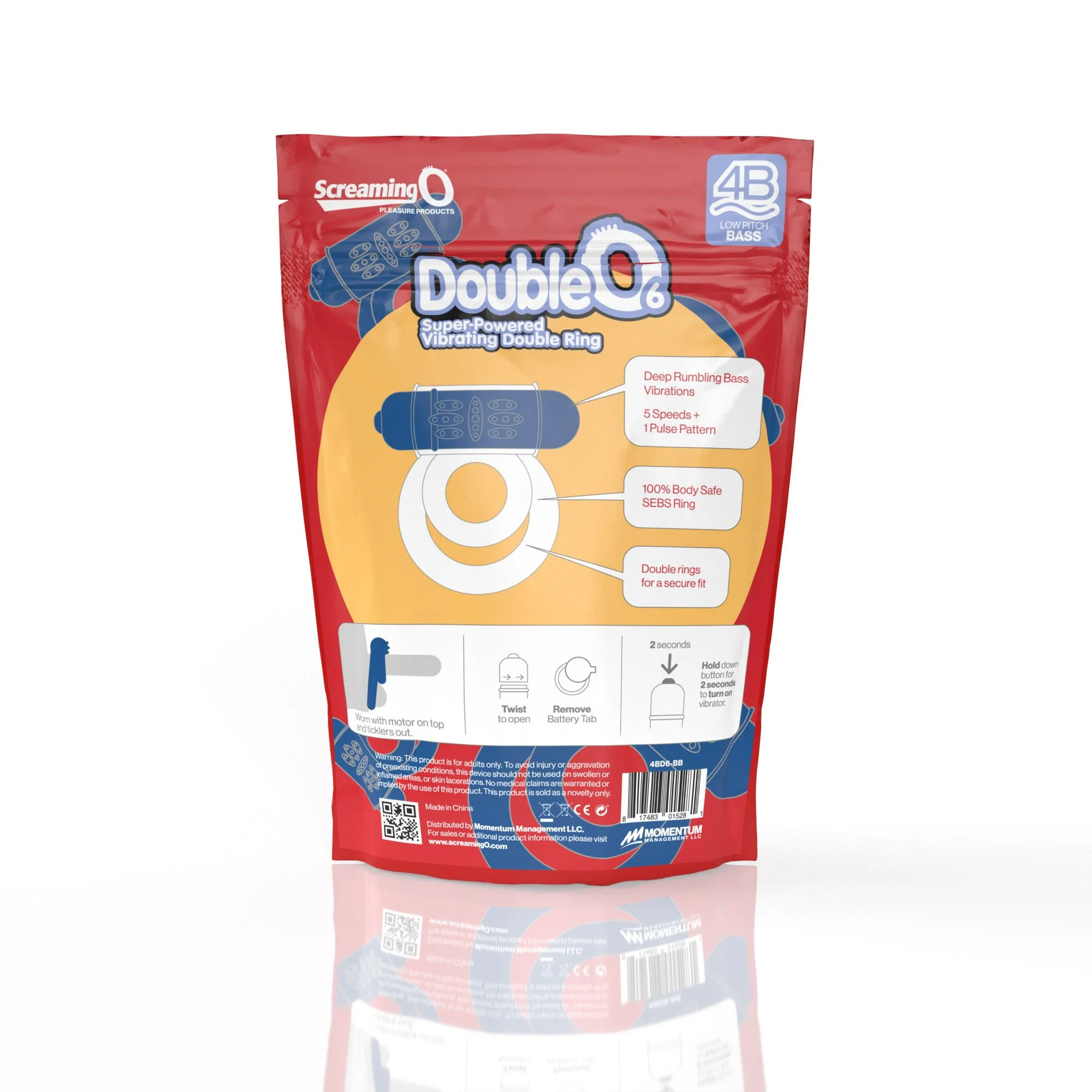 The Screaming O - 4B DoubleO 6 Blueberry