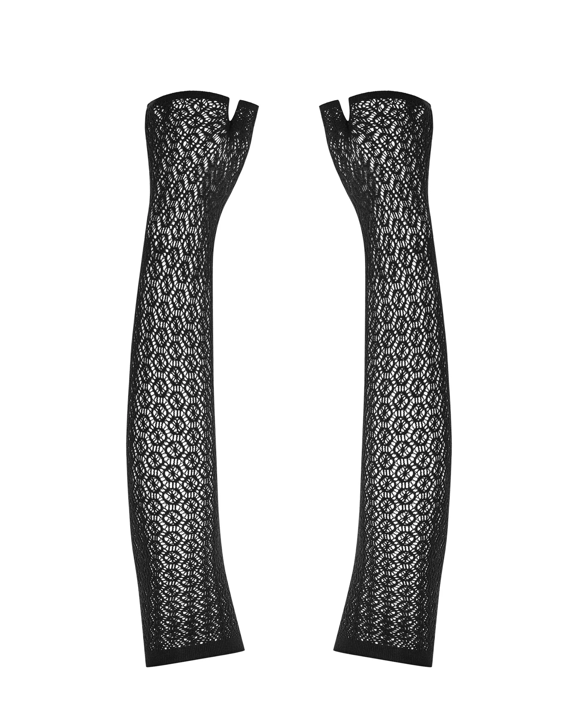 A772 Kanten Handschoenen - Zwart