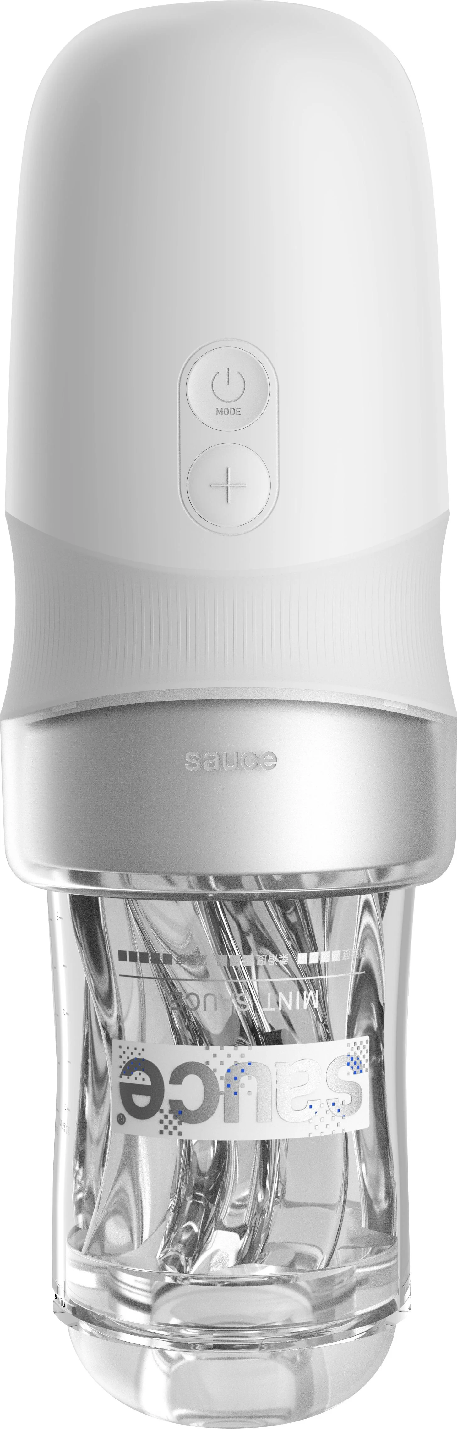 Sauce - Extra Sauce Automatische Masturbator - Wit