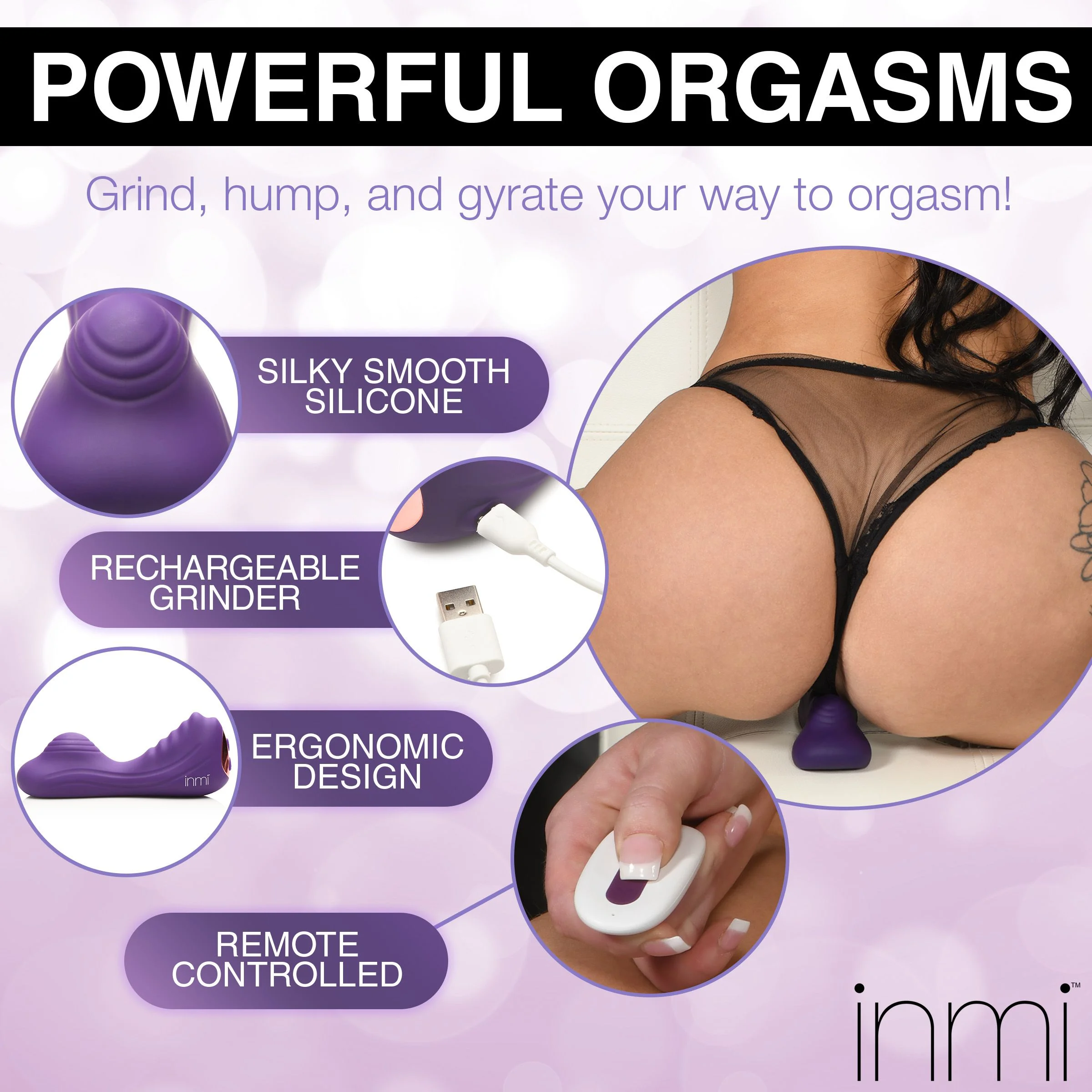 Ride N' Grind Vibrator Met Afstandsbediening