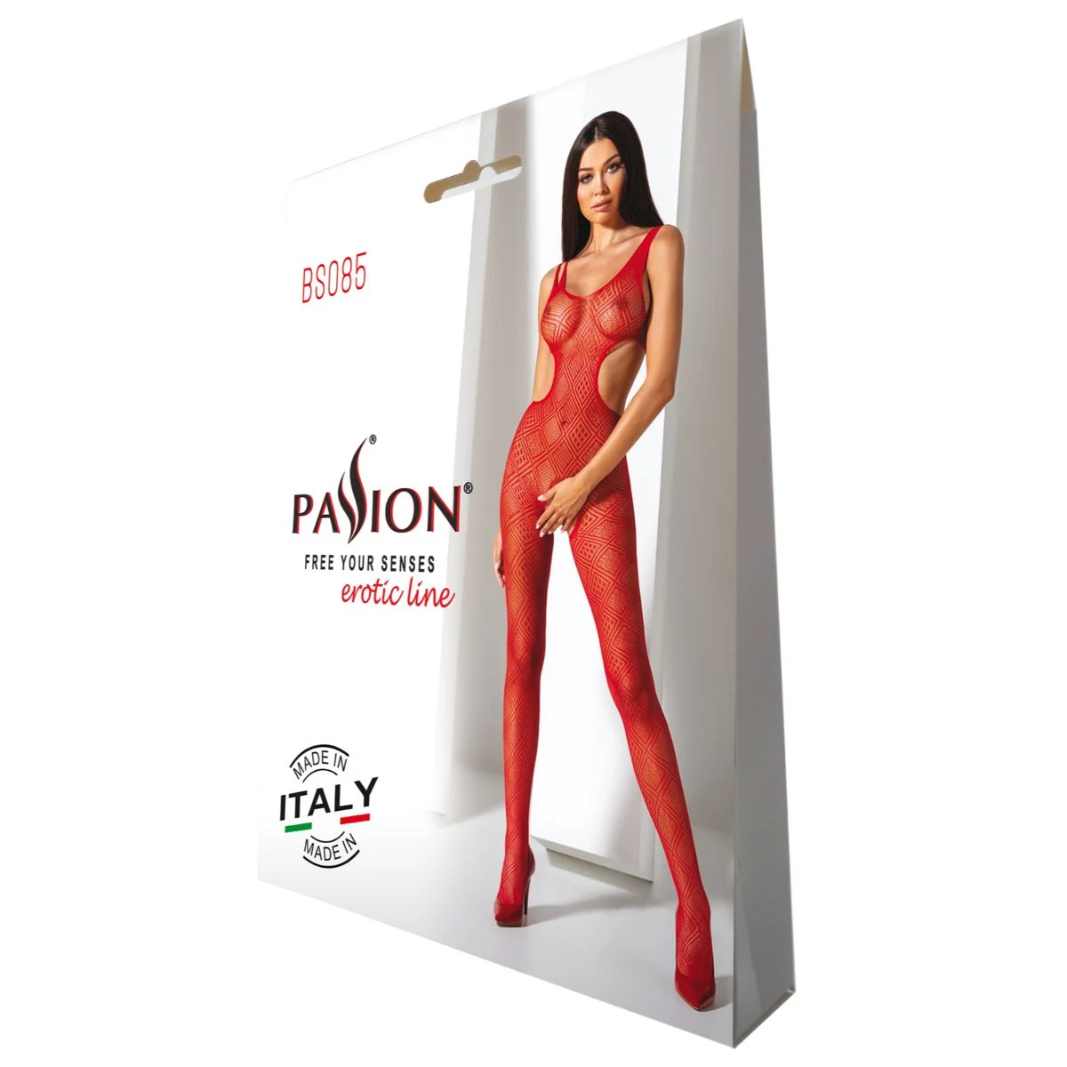 Passion - BS085 Catsuit - Rood