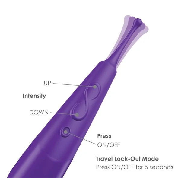 Zumio - X Spirotip Clitoris Stimulator - Paars