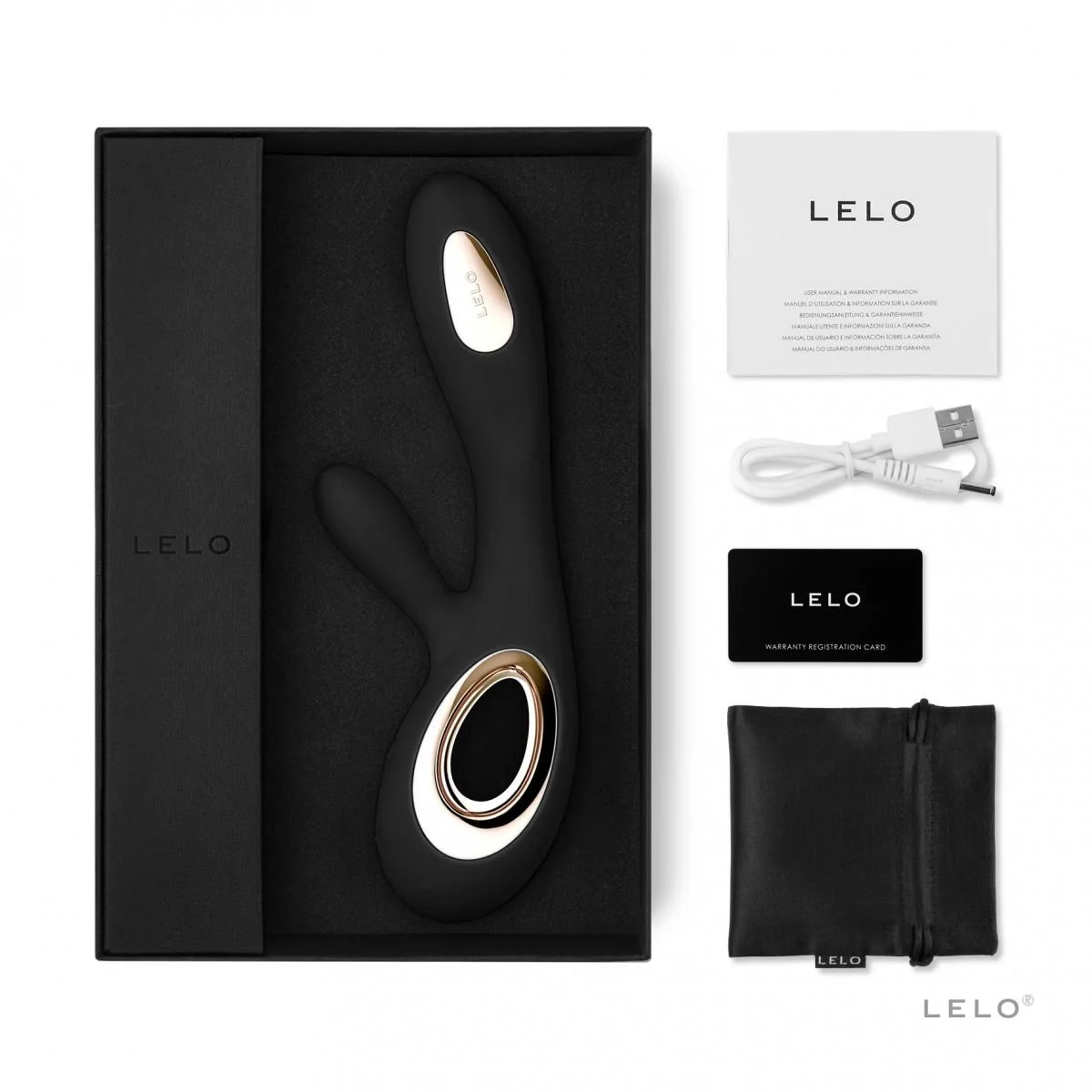 LELO - Soraya Wave G-Spot Vibrator - Zwart