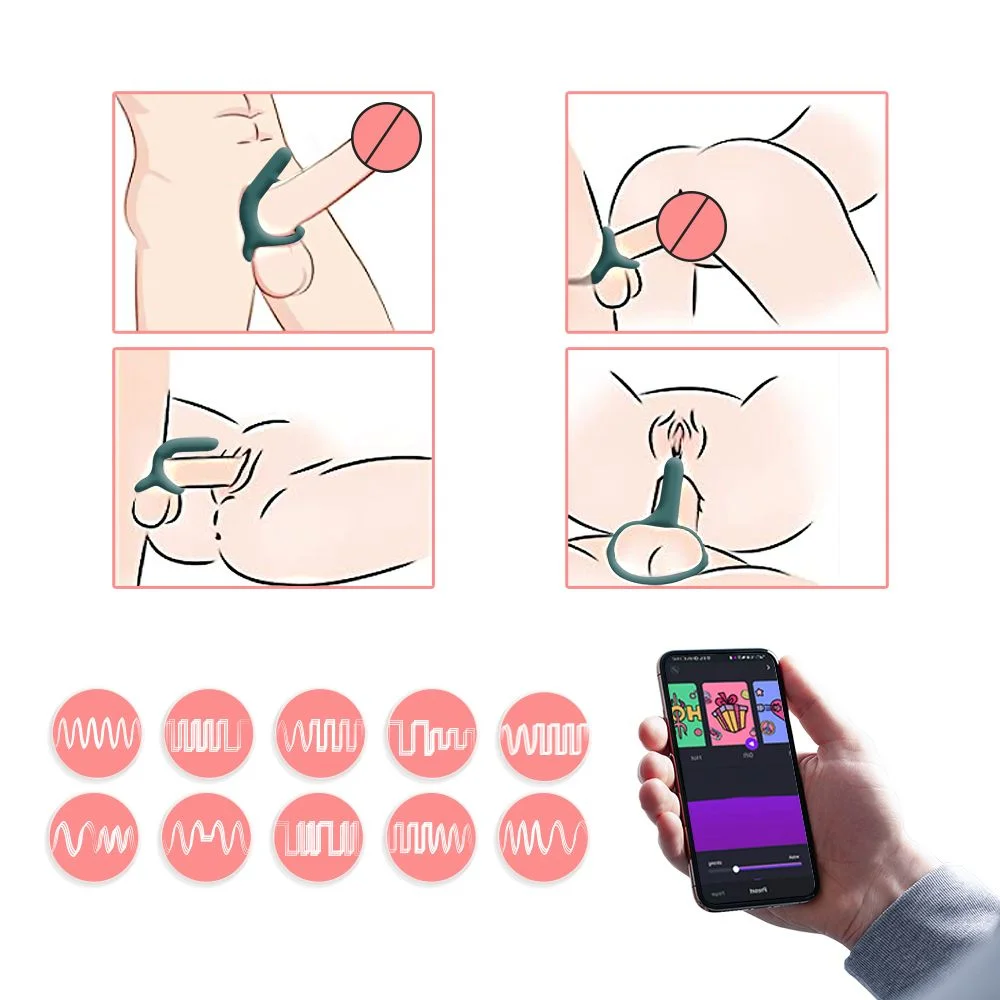 Magic Motion - Rise Smart Vibrerende Cockring - Groen