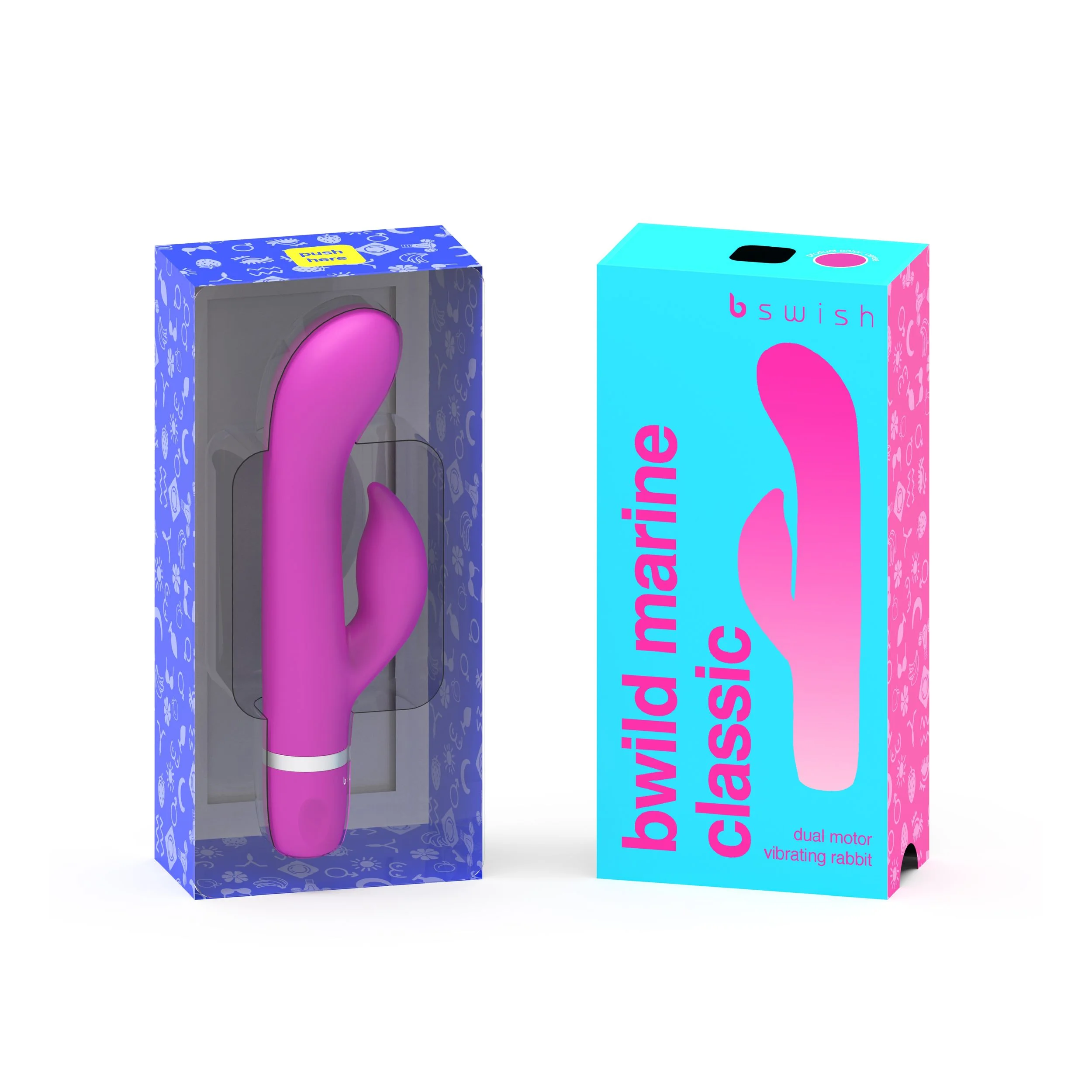 B Swish - bwild Classic Marine Rabbit Vibrator Kersrood