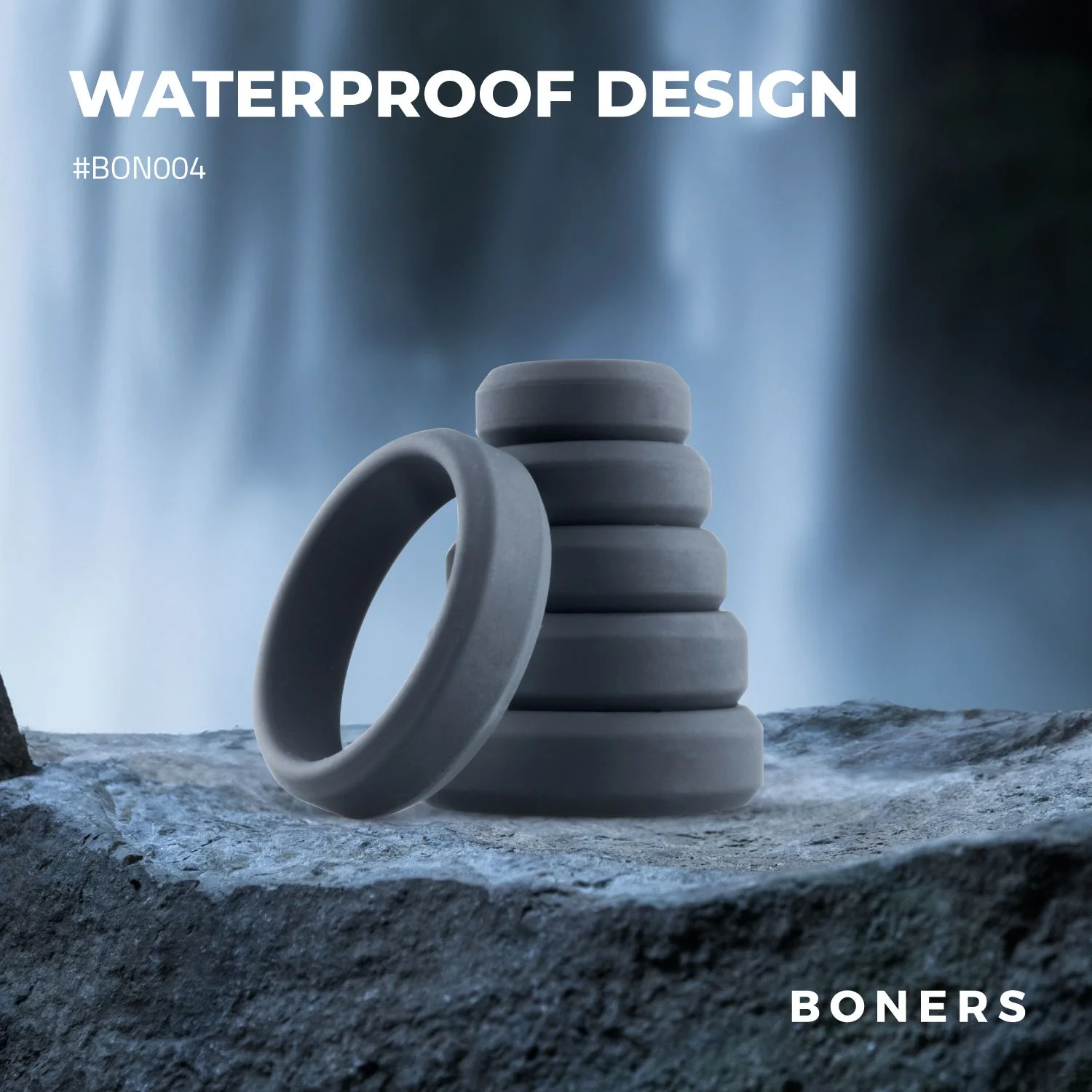 Boners 6-Delige Cockring Set