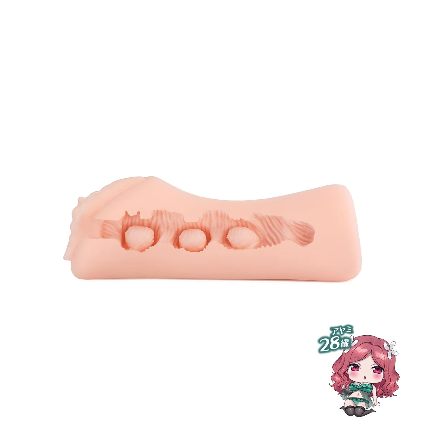 Seiraku Toys – The Three Ages Masturbator – Peach