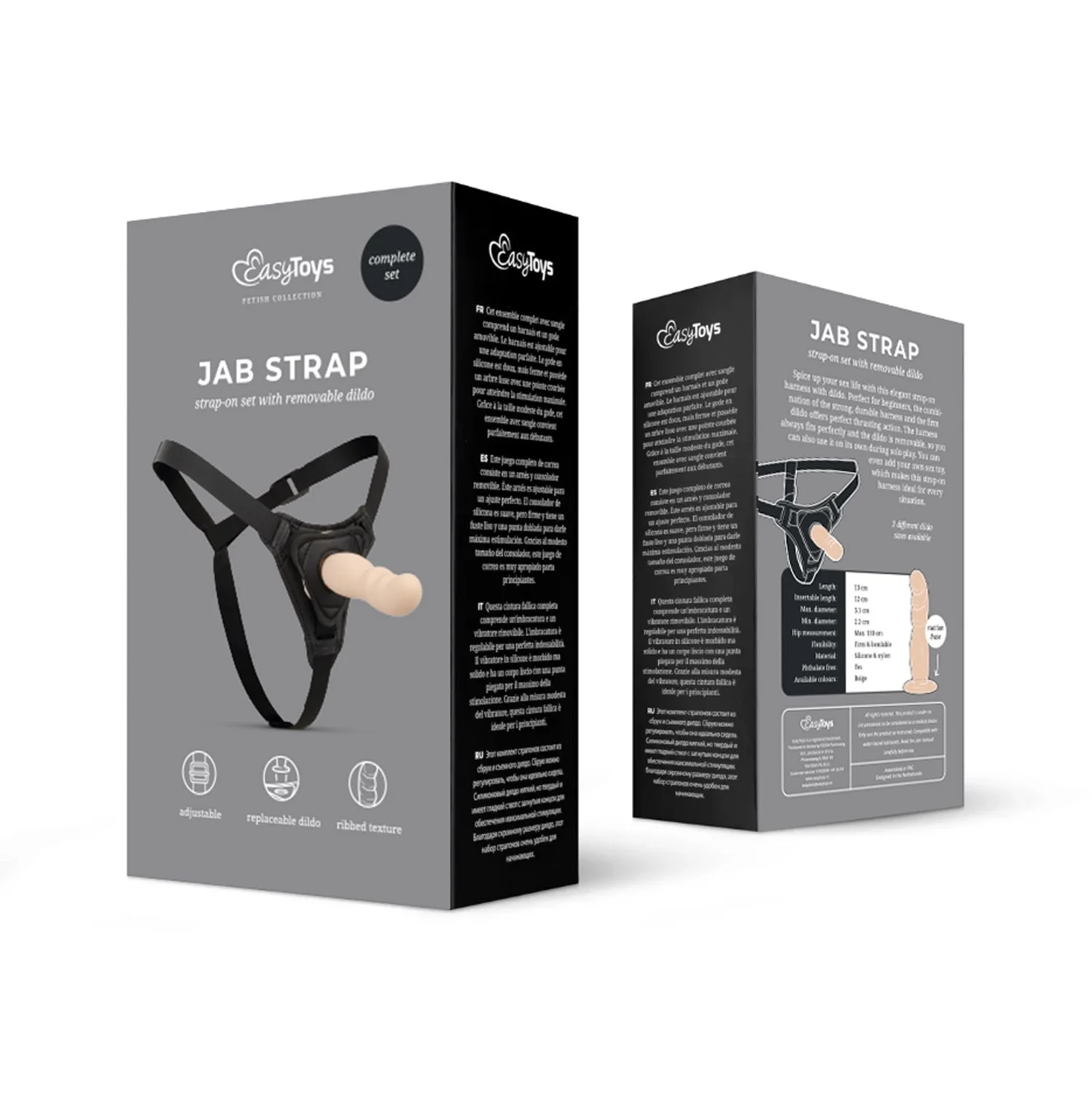 Strap-on Dildo met Harnas - Realistisch