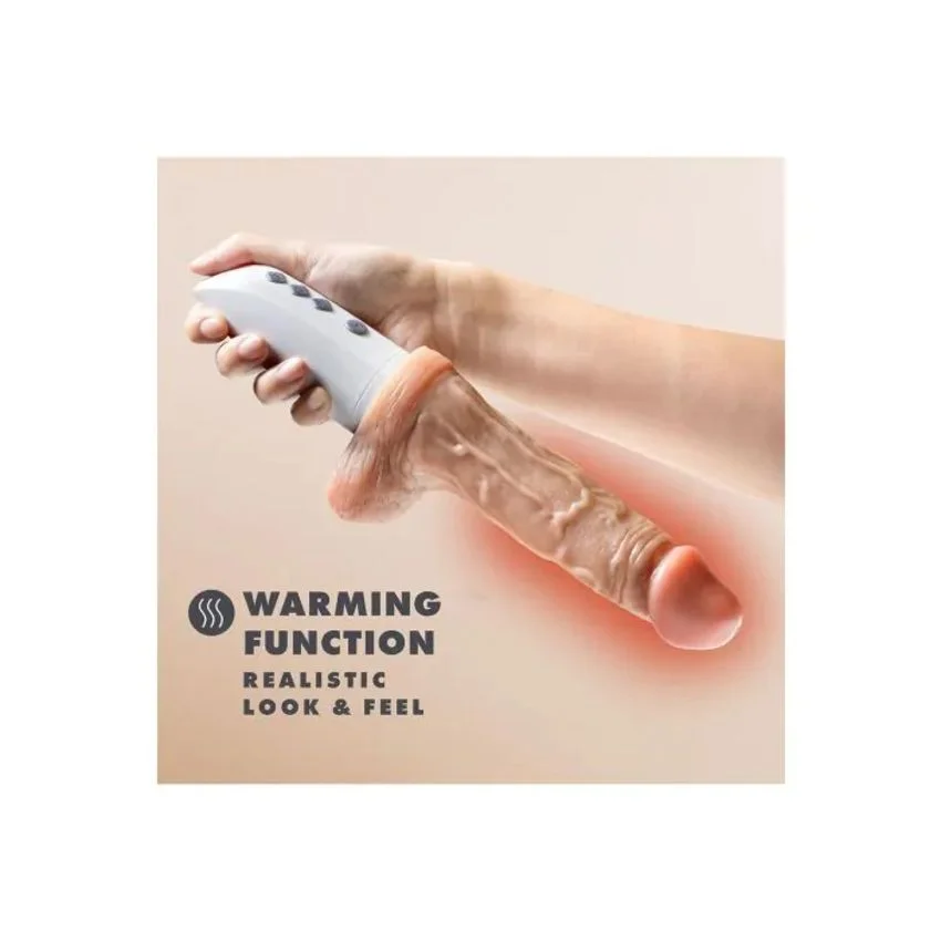 Blush Novelties - Dr Hammer Stotende Dildo - Beige