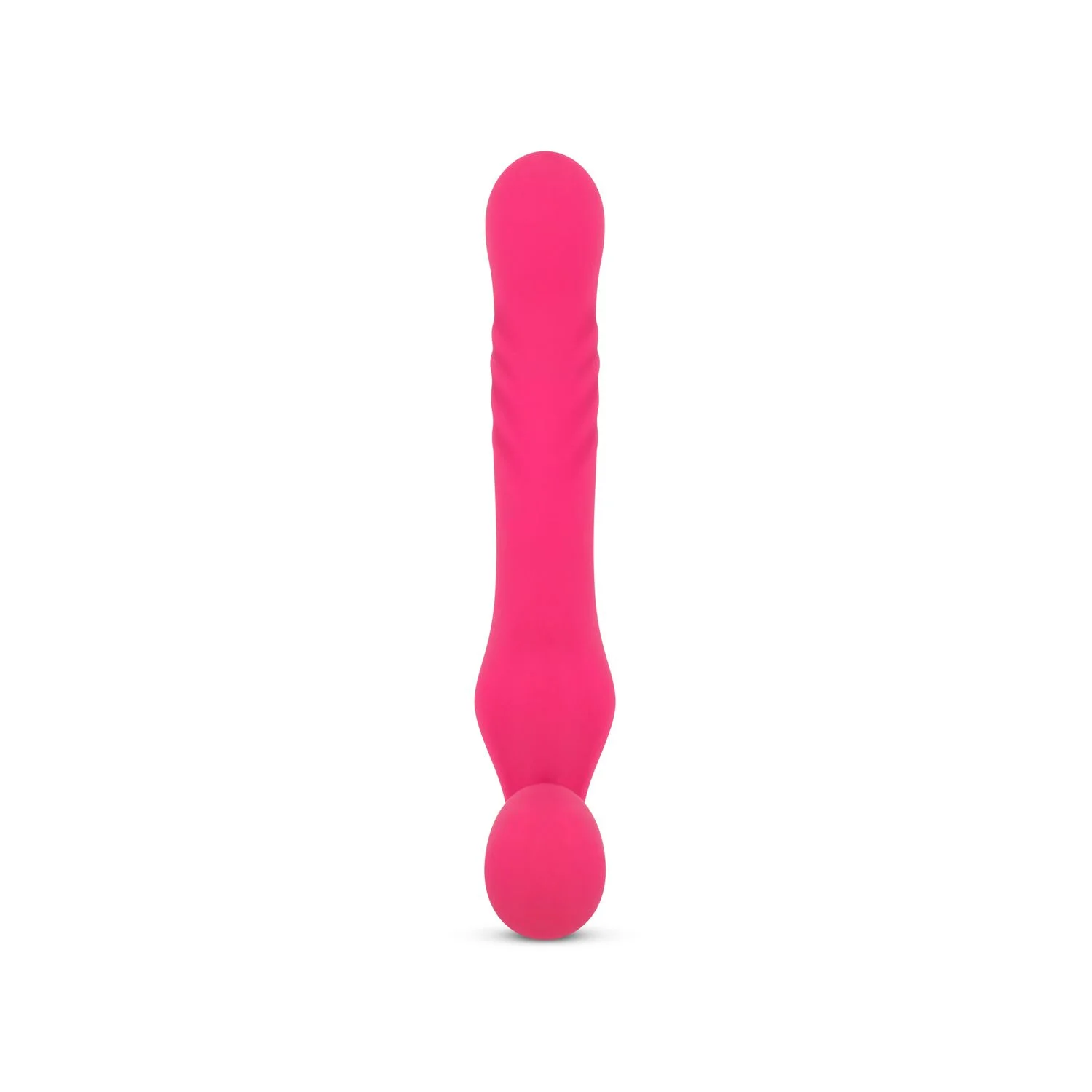 Teazers Strapless Strap On Vibrator - Roze