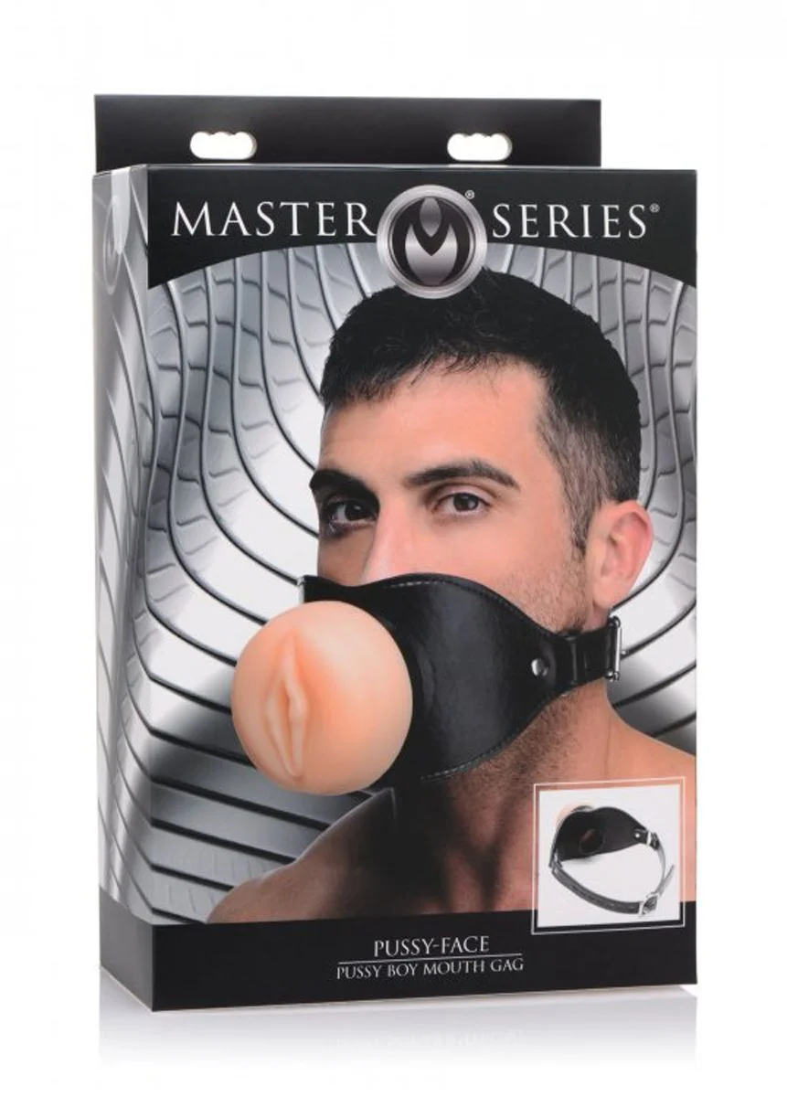 Pussy Face Vagina Gag