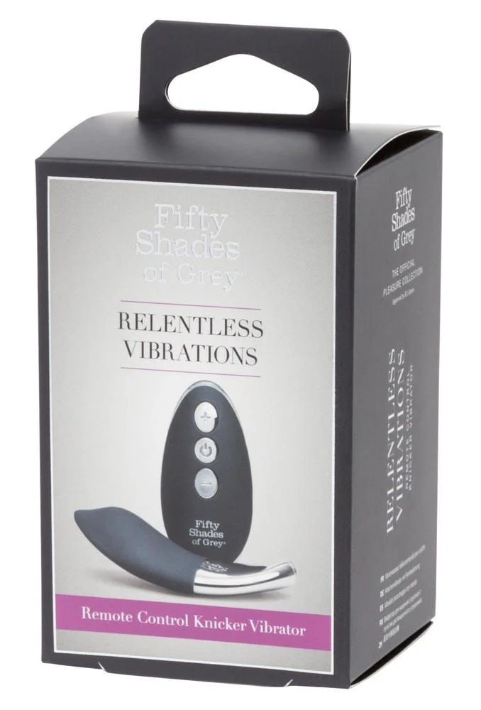 Fifty Shades of Grey – Relentless Vibrations Panty Vibe – Zwart