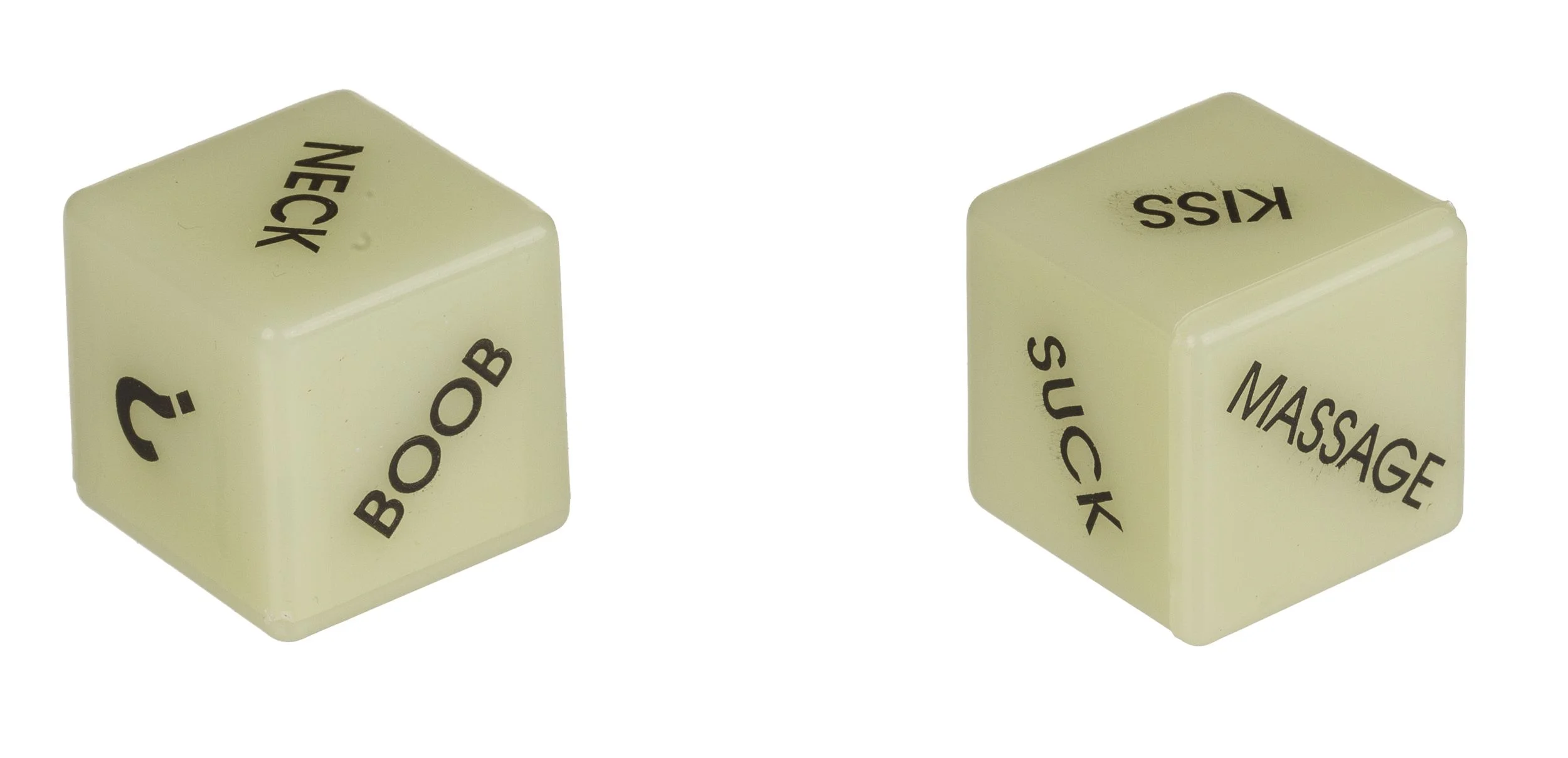Love Dice Glow in the Dark Set - Engelse versie