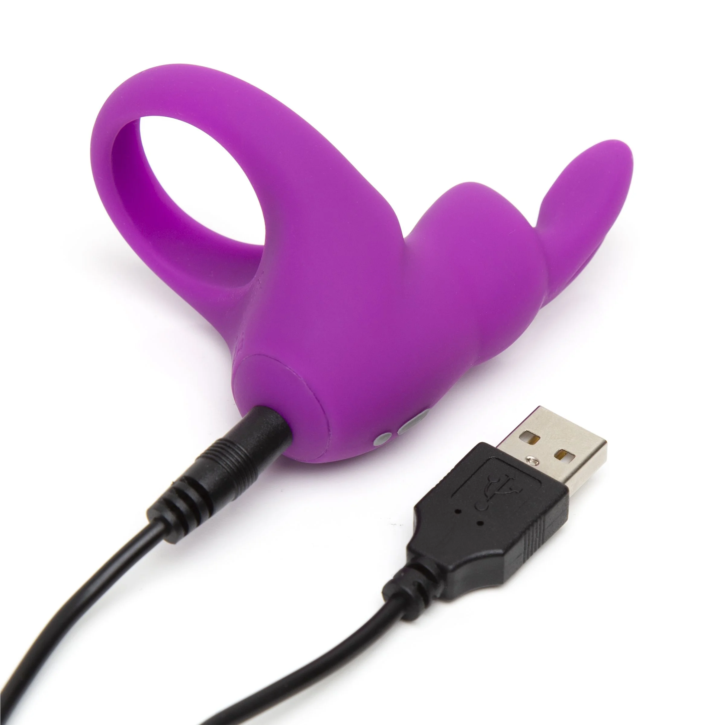 Happy Rabbit – Rabbit Cockring – Oplaadbaar Vibrerend – Roze