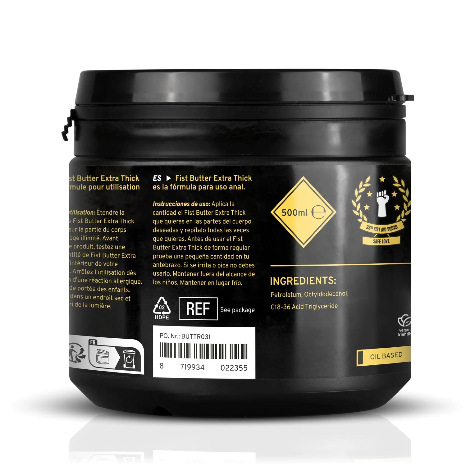 BUTTR - Fisting Balsem Extra Dik - 500 ml