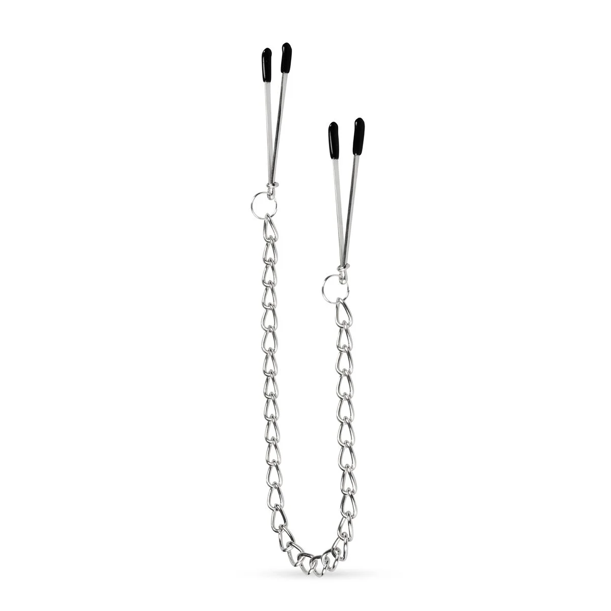 Fetish - Pincet Tepelklemmen Met Ketting